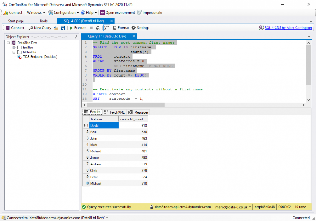 SQL Pete  Be good to your data, and it'll be good to you.