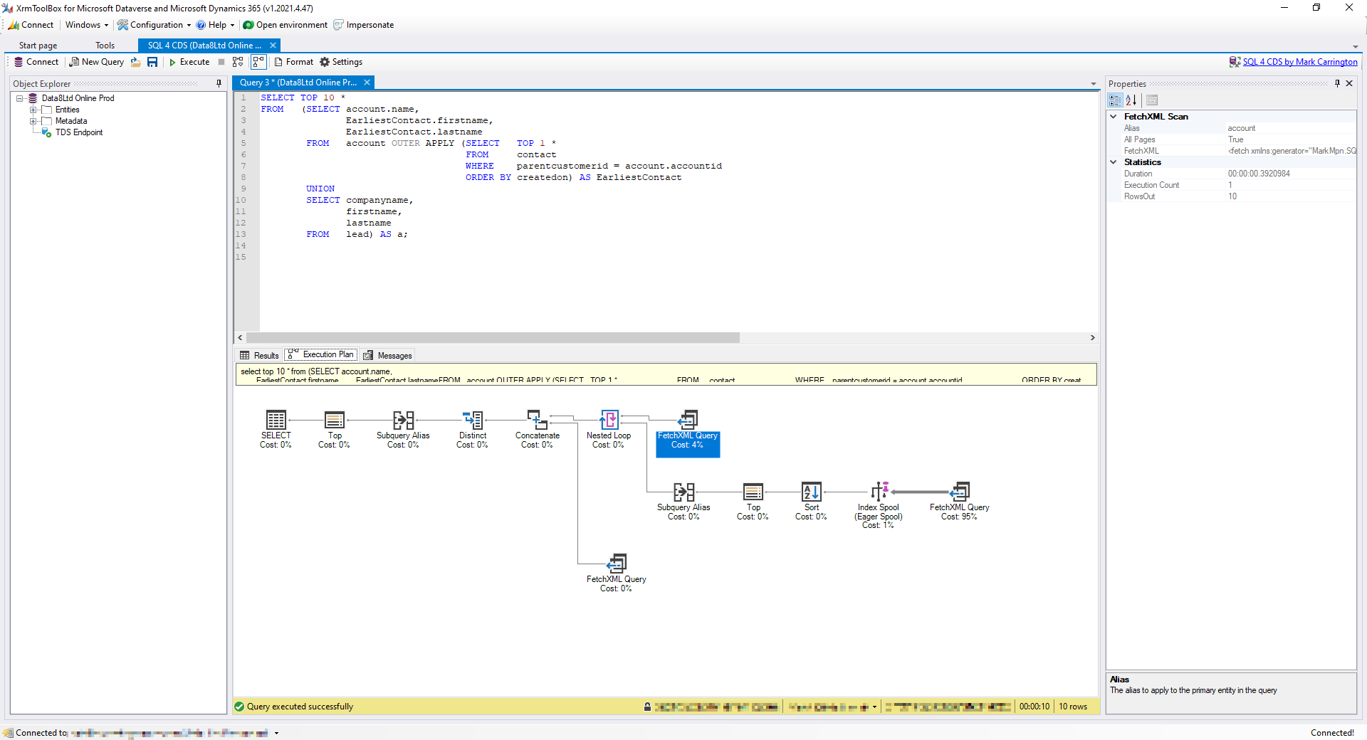 SQL 4 CDS v5 Released - Mark Carrington